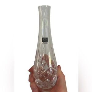 Vintage Miller‎ Rogaska Covington Richmond Bud Vase Lead Crystal Glass Slovenia
